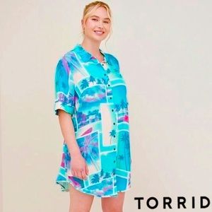 Torrid Swim Cover-Up Dress